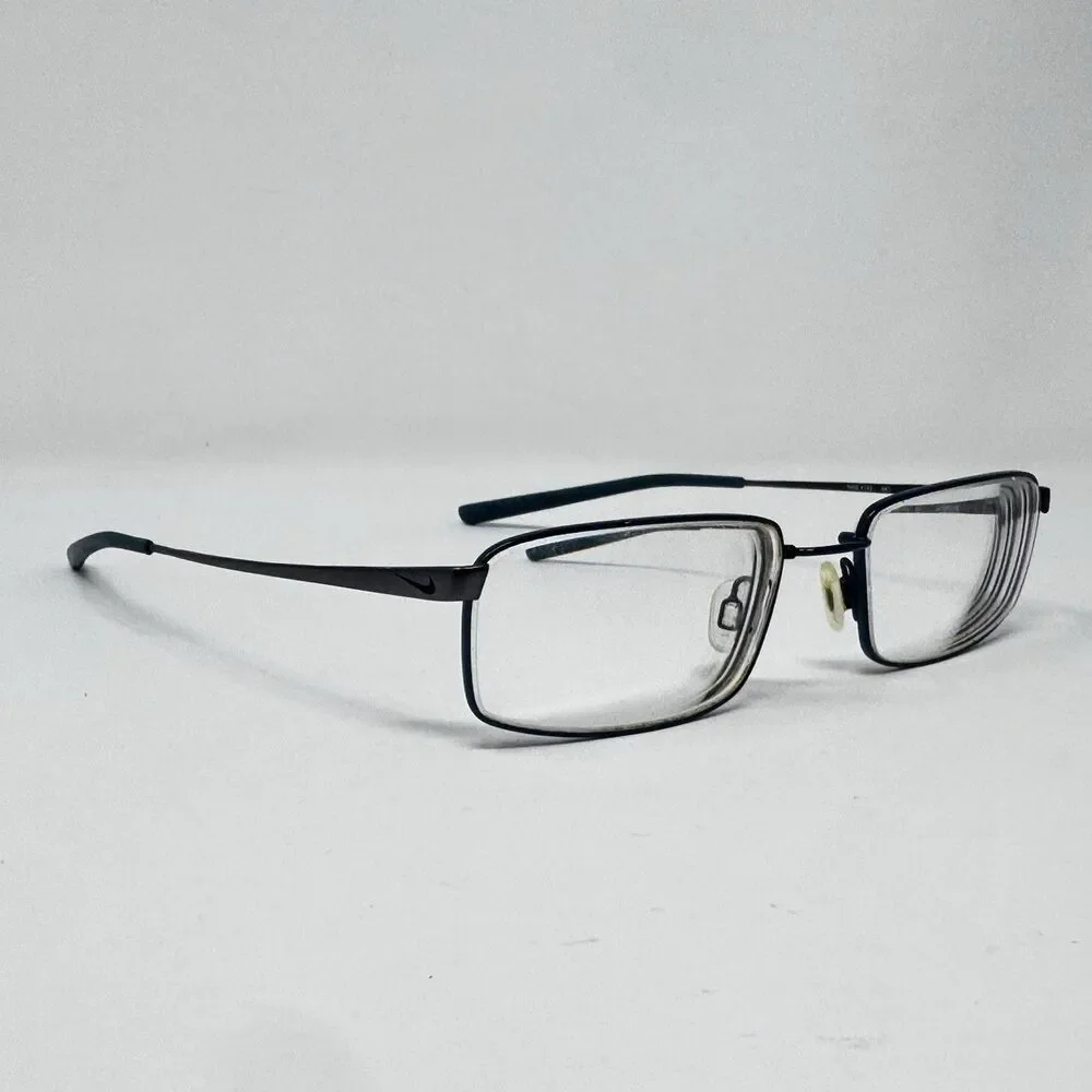 Nike Flexon 4193 441 New Blue Charcoal Black Eyeglass Frames 53-18-145